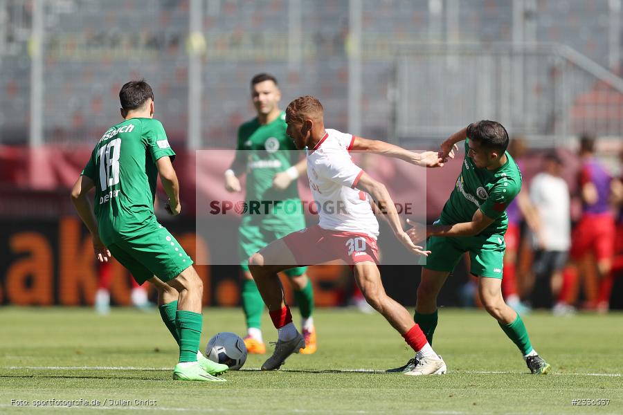 Benyas Solomon Junge-Abiol, FLYERALARM Arena, Würzburg, 06.08.2022, BFV, sport, action, Fussball, August 2022, Saison 2022/2023, RLB, Regionalliga Bayern, ANS, FWK, SpVgg Ansbach, FC Würzburger Kickers - Bild-ID: 2336537