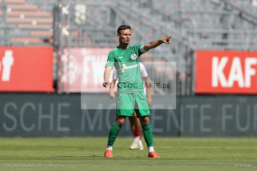 Tobias Dietrich, FLYERALARM Arena, Würzburg, 06.08.2022, BFV, sport, action, Fussball, August 2022, Saison 2022/2023, RLB, Regionalliga Bayern, ANS, FWK, SpVgg Ansbach, FC Würzburger Kickers - Bild-ID: 2336538