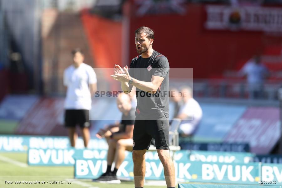 Marco Wildersinn, FLYERALARM Arena, Würzburg, 06.08.2022, BFV, sport, action, Fussball, August 2022, Saison 2022/2023, RLB, Regionalliga Bayern, ANS, FWK, SpVgg Ansbach, FC Würzburger Kickers - Bild-ID: 2336543