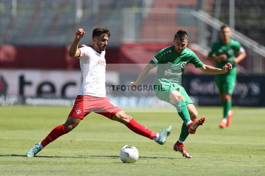 Sven Landshuter, FLYERALARM Arena, Würzburg, 06.08.2022, BFV, sport, action, Fussball, August 2022, Saison 2022/2023, RLB, Regionalliga Bayern, ANS, FWK, SpVgg Ansbach, FC Würzburger Kickers - Bild-ID: 2336557