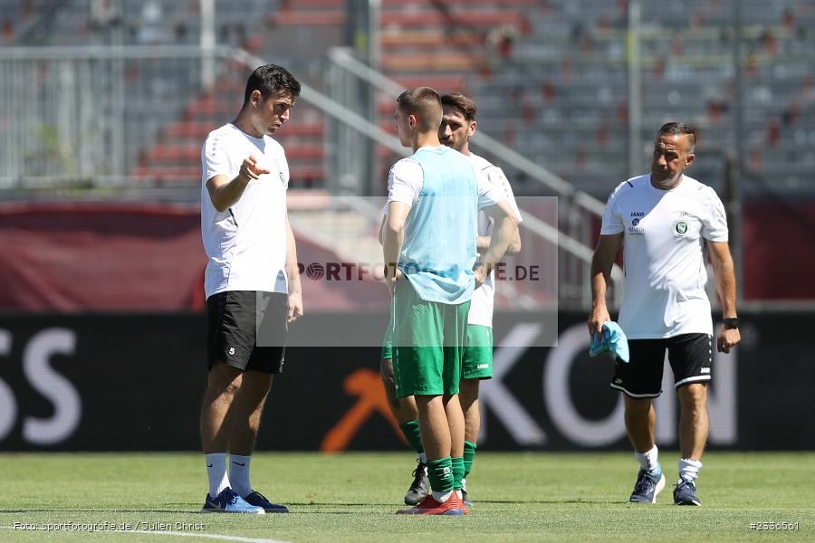 Christoph Hasselmeier, FLYERALARM Arena, Würzburg, 06.08.2022, BFV, sport, action, Fussball, August 2022, Saison 2022/2023, RLB, Regionalliga Bayern, ANS, FWK, SpVgg Ansbach, FC Würzburger Kickers - Bild-ID: 2336561