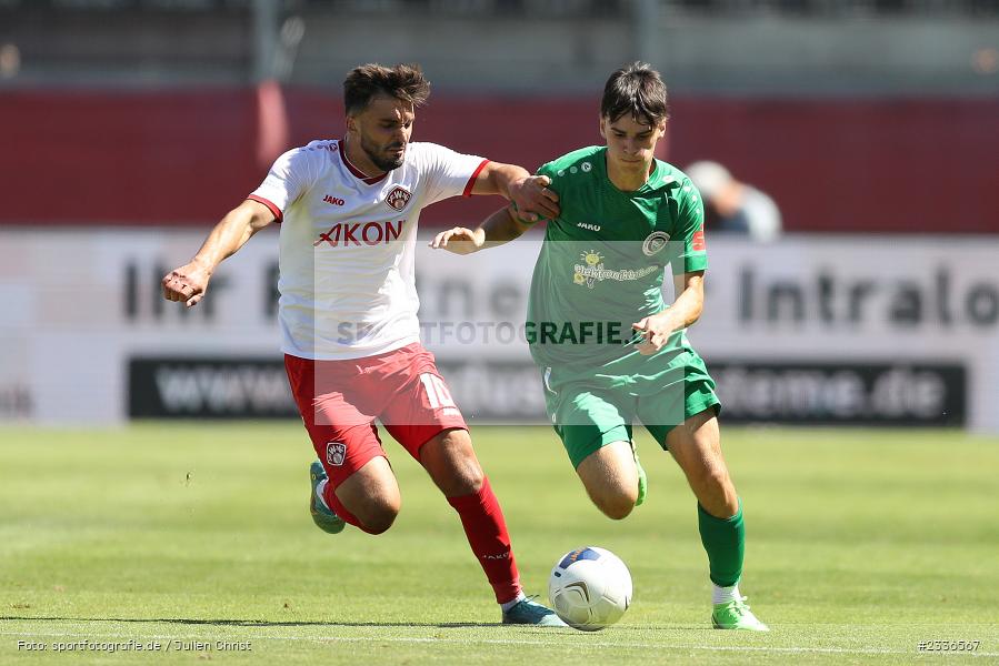 FLYERALARM Arena, Würzburg, 06.08.2022, BFV, sport, action, Fussball, August 2022, Saison 2022/2023, RLB, Regionalliga Bayern, ANS, FWK, SpVgg Ansbach, FC Würzburger Kickers - Bild-ID: 2336567
