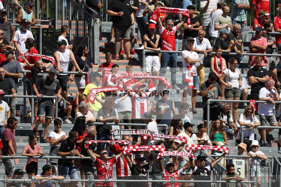 Fans, Zuschauer, FLYERALARM Arena, Würzburg, 06.08.2022, BFV, sport, action, Fussball, August 2022, Saison 2022/2023, RLB, Regionalliga Bayern, ANS, FWK, SpVgg Ansbach, FC Würzburger Kickers - Bild-ID: 2336578 Fans, Zuschauer, FLYERALARM Arena, Würzburg, 06.08.2022, BFV, sport, action, Fussball, August 2022, Saison 2022/2023, RLB, Regionalliga Bayern, ANS, FWK, SpVgg Ansbach, FC Würzburger Kickers - Bild-ID: 2336578