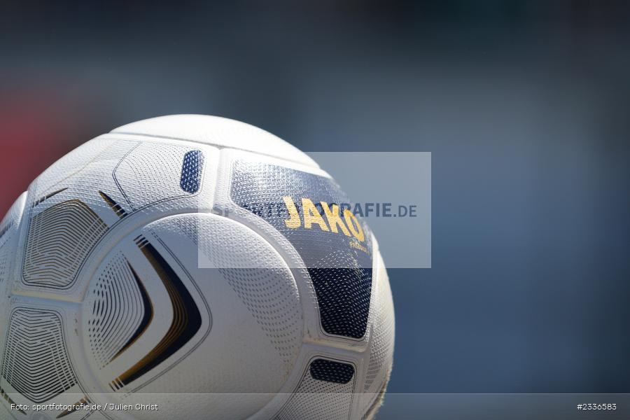 Spielball, JAKO, Symbolbild, FLYERALARM Arena, Würzburg, 06.08.2022, BFV, sport, action, Fussball, August 2022, Saison 2022/2023, RLB, Regionalliga Bayern, ANS, FWK, SpVgg Ansbach, FC Würzburger Kickers - Bild-ID: 2336583