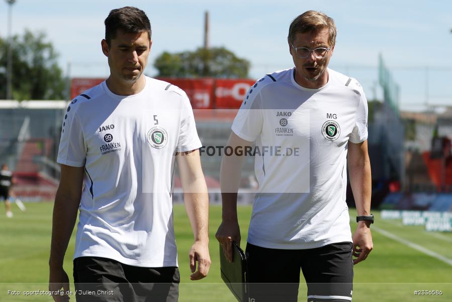 Team, Trainer, Christoph Hasselmeier, FLYERALARM Arena, Würzburg, 06.08.2022, BFV, sport, action, Fussball, August 2022, Saison 2022/2023, RLB, Regionalliga Bayern, ANS, FWK, SpVgg Ansbach, FC Würzburger Kickers - Bild-ID: 2336586