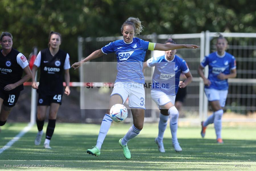 Fabienne Dongus, Sportgelände, Mainaschaff, 07.08.2022, DFB, sport, action, Fussball, August 2022, Saison 2022/2023, Am Eller, Freundschaftsspiele, Frauen, Eintracht in der Region, TSG, SGE, TSG Hoffenheim, Eintracht Frankfurt - Bild-ID: 2336602 Fabienne Dongus, Sportgelände, Mainaschaff, 07.08.2022, DFB, sport, action, Fussball, August 2022, Saison 2022/2023, Am Eller, Freundschaftsspiele, Frauen, Eintracht in der Region, TSG, SGE, TSG Hoffenheim, Eintracht Frankfurt - Bild-ID: 2336602