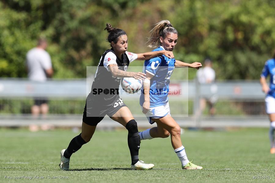 Ereleta Memeti, Sportgelände, Mainaschaff, 07.08.2022, DFB, sport, action, Fussball, August 2022, Saison 2022/2023, Am Eller, Freundschaftsspiele, Frauen, Eintracht in der Region, TSG, SGE, TSG Hoffenheim, Eintracht Frankfurt - Bild-ID: 2336615 Ereleta Memeti, Sportgelände, Mainaschaff, 07.08.2022, DFB, sport, action, Fussball, August 2022, Saison 2022/2023, Am Eller, Freundschaftsspiele, Frauen, Eintracht in der Region, TSG, SGE, TSG Hoffenheim, Eintracht Frankfurt - Bild-ID: 2336615