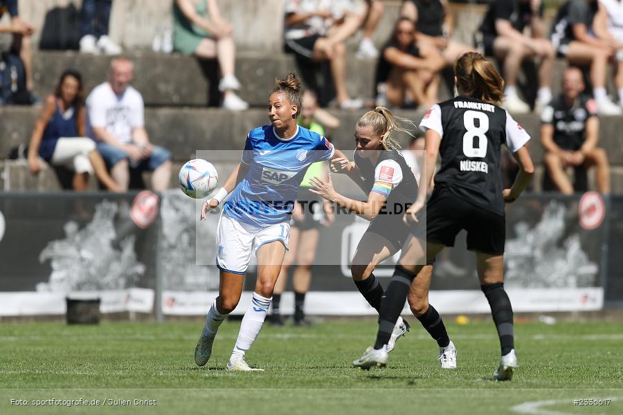 Franziska Harsch, Sportgelände, Mainaschaff, 07.08.2022, DFB, sport, action, Fussball, August 2022, Saison 2022/2023, Am Eller, Freundschaftsspiele, Frauen, Eintracht in der Region, TSG, SGE, TSG Hoffenheim, Eintracht Frankfurt - Bild-ID: 2336617 Franziska Harsch, Sportgelände, Mainaschaff, 07.08.2022, DFB, sport, action, Fussball, August 2022, Saison 2022/2023, Am Eller, Freundschaftsspiele, Frauen, Eintracht in der Region, TSG, SGE, TSG Hoffenheim, Eintracht Frankfurt - Bild-ID: 2336617