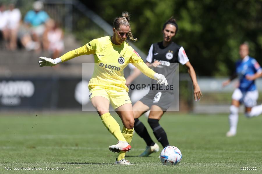 Cara Bösl, Sportgelände, Mainaschaff, 07.08.2022, DFB, sport, action, Fussball, August 2022, Saison 2022/2023, Am Eller, Freundschaftsspiele, Frauen, Eintracht in der Region, TSG, SGE, TSG Hoffenheim, Eintracht Frankfurt - Bild-ID: 2336622 Cara Bösl, Sportgelände, Mainaschaff, 07.08.2022, DFB, sport, action, Fussball, August 2022, Saison 2022/2023, Am Eller, Freundschaftsspiele, Frauen, Eintracht in der Region, TSG, SGE, TSG Hoffenheim, Eintracht Frankfurt - Bild-ID: 2336622