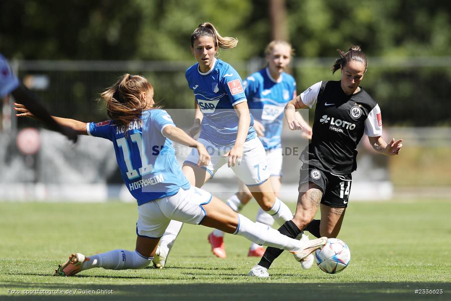 Géraldine Reuteler, Sportgelände, Mainaschaff, 07.08.2022, DFB, sport, action, Fussball, August 2022, Saison 2022/2023, Am Eller, Freundschaftsspiele, Frauen, Eintracht in der Region, TSG, SGE, TSG Hoffenheim, Eintracht Frankfurt - Bild-ID: 2336623 Géraldine Reuteler, Sportgelände, Mainaschaff, 07.08.2022, DFB, sport, action, Fussball, August 2022, Saison 2022/2023, Am Eller, Freundschaftsspiele, Frauen, Eintracht in der Region, TSG, SGE, TSG Hoffenheim, Eintracht Frankfurt - Bild-ID: 2336623