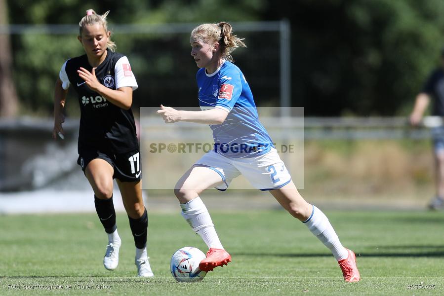 Linette Hofmann, Sportgelände, Mainaschaff, 07.08.2022, DFB, sport, action, Fussball, August 2022, Saison 2022/2023, Am Eller, Freundschaftsspiele, Frauen, Eintracht in der Region, TSG, SGE, TSG Hoffenheim, Eintracht Frankfurt - Bild-ID: 2336625 Linette Hofmann, Sportgelände, Mainaschaff, 07.08.2022, DFB, sport, action, Fussball, August 2022, Saison 2022/2023, Am Eller, Freundschaftsspiele, Frauen, Eintracht in der Region, TSG, SGE, TSG Hoffenheim, Eintracht Frankfurt - Bild-ID: 2336625