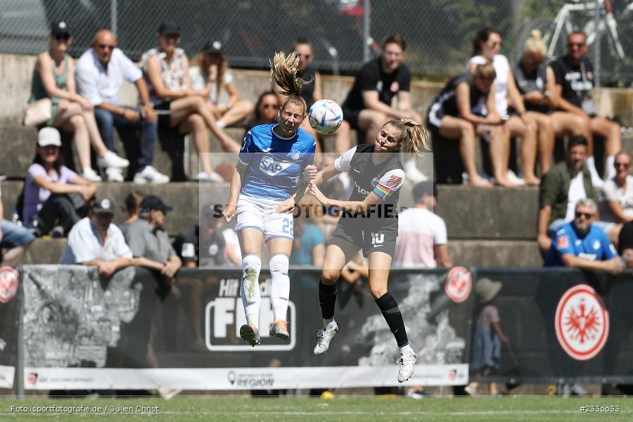 Sarai Linder, Sportgelände, Mainaschaff, 07.08.2022, DFB, sport, action, Fussball, August 2022, Saison 2022/2023, Am Eller, Freundschaftsspiele, Frauen, Eintracht in der Region, TSG, SGE, TSG Hoffenheim, Eintracht Frankfurt - Bild-ID: 2336633 Sarai Linder, Sportgelände, Mainaschaff, 07.08.2022, DFB, sport, action, Fussball, August 2022, Saison 2022/2023, Am Eller, Freundschaftsspiele, Frauen, Eintracht in der Region, TSG, SGE, TSG Hoffenheim, Eintracht Frankfurt - Bild-ID: 2336633