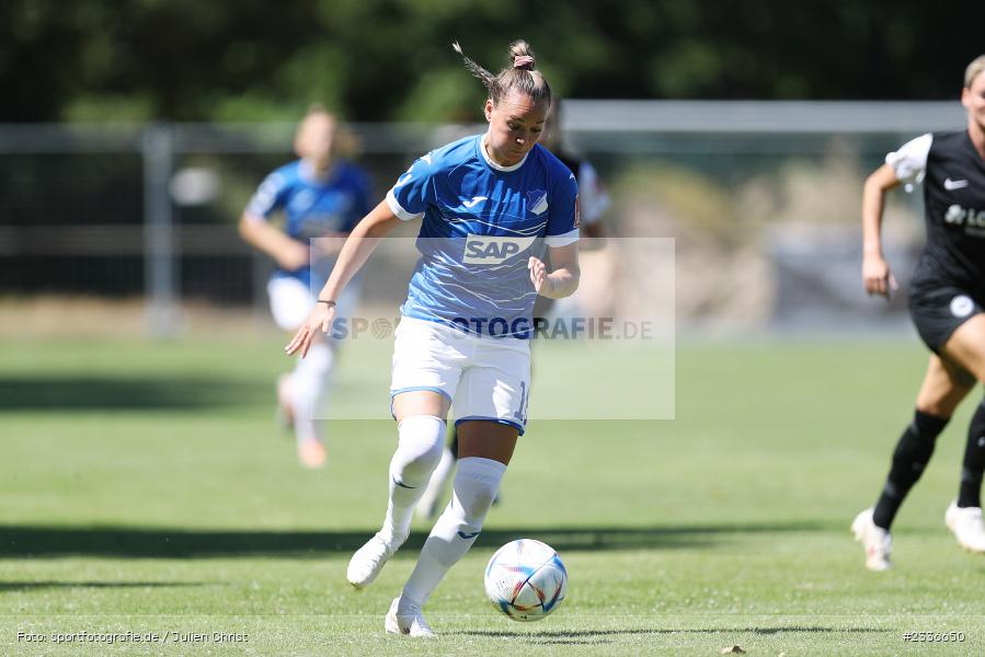 Julia Hickelsberger-Füller, Sportgelände, Mainaschaff, 07.08.2022, DFB, sport, action, Fussball, August 2022, Saison 2022/2023, Am Eller, Freundschaftsspiele, Frauen, Eintracht in der Region, TSG, SGE, TSG Hoffenheim, Eintracht Frankfurt - Bild-ID: 2336650 Julia Hickelsberger-Füller, Sportgelände, Mainaschaff, 07.08.2022, DFB, sport, action, Fussball, August 2022, Saison 2022/2023, Am Eller, Freundschaftsspiele, Frauen, Eintracht in der Region, TSG, SGE, TSG Hoffenheim, Eintracht Frankfurt - Bild-ID: 2336650