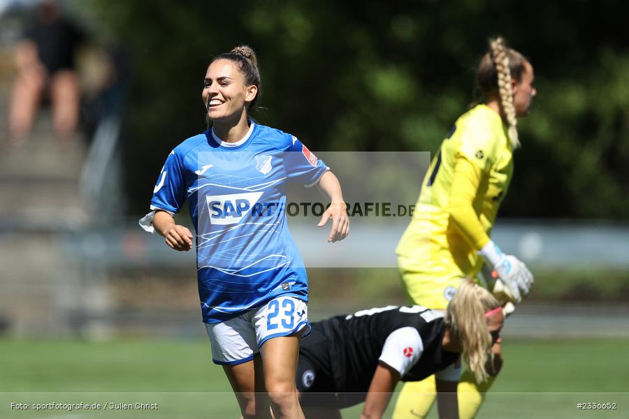 Ereleta Memeti, Sportgelände, Mainaschaff, 07.08.2022, DFB, sport, action, Fussball, August 2022, Saison 2022/2023, Am Eller, Freundschaftsspiele, Frauen, Eintracht in der Region, TSG, SGE, TSG Hoffenheim, Eintracht Frankfurt - Bild-ID: 2336652