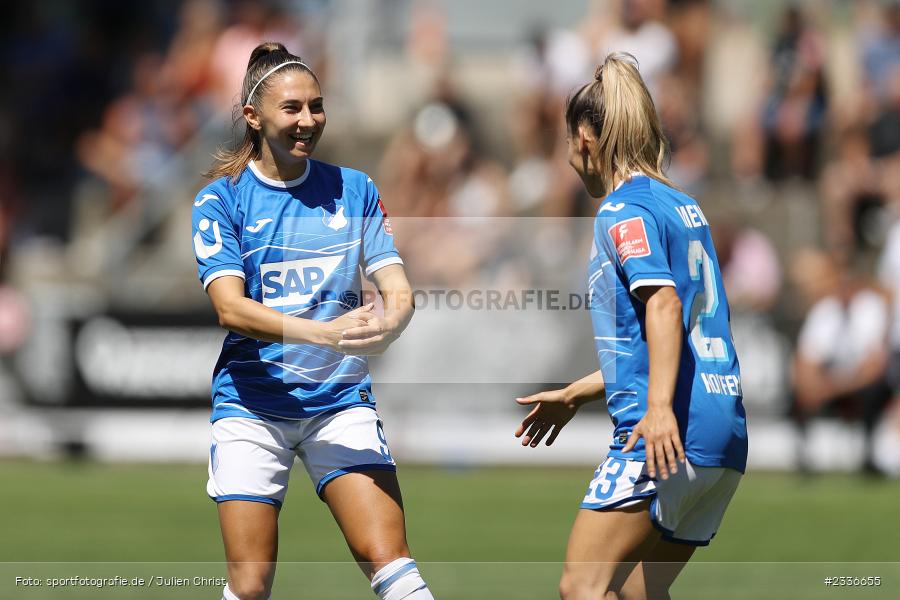 Katharina Naschenweng, Sportgelände, Mainaschaff, 07.08.2022, DFB, sport, action, Fussball, August 2022, Saison 2022/2023, Am Eller, Freundschaftsspiele, Frauen, Eintracht in der Region, TSG, SGE, TSG Hoffenheim, Eintracht Frankfurt - Bild-ID: 2336655 Katharina Naschenweng, Sportgelände, Mainaschaff, 07.08.2022, DFB, sport, action, Fussball, August 2022, Saison 2022/2023, Am Eller, Freundschaftsspiele, Frauen, Eintracht in der Region, TSG, SGE, TSG Hoffenheim, Eintracht Frankfurt - Bild-ID: 2336655