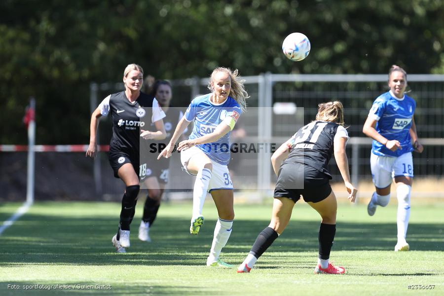 Fabienne Dongus, Sportgelände, Mainaschaff, 07.08.2022, DFB, sport, action, Fussball, August 2022, Saison 2022/2023, Am Eller, Freundschaftsspiele, Frauen, Eintracht in der Region, TSG, SGE, TSG Hoffenheim, Eintracht Frankfurt - Bild-ID: 2336657