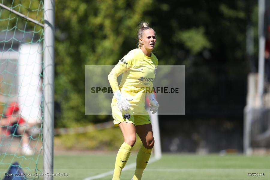 Cara Bösl, Sportgelände, Mainaschaff, 07.08.2022, DFB, sport, action, Fussball, August 2022, Saison 2022/2023, Am Eller, Freundschaftsspiele, Frauen, Eintracht in der Region, TSG, SGE, TSG Hoffenheim, Eintracht Frankfurt - Bild-ID: 2336668 Cara Bösl, Sportgelände, Mainaschaff, 07.08.2022, DFB, sport, action, Fussball, August 2022, Saison 2022/2023, Am Eller, Freundschaftsspiele, Frauen, Eintracht in der Region, TSG, SGE, TSG Hoffenheim, Eintracht Frankfurt - Bild-ID: 2336668