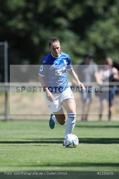 Melissa Kössler, Sportgelände, Mainaschaff, 07.08.2022, DFB, sport, action, Fussball, August 2022, Saison 2022/2023, Am Eller, Freundschaftsspiele, Frauen, Eintracht in der Region, TSG, SGE, TSG Hoffenheim, Eintracht Frankfurt - Bild-ID: 2336676 Melissa Kössler, Sportgelände, Mainaschaff, 07.08.2022, DFB, sport, action, Fussball, August 2022, Saison 2022/2023, Am Eller, Freundschaftsspiele, Frauen, Eintracht in der Region, TSG, SGE, TSG Hoffenheim, Eintracht Frankfurt - Bild-ID: 2336676