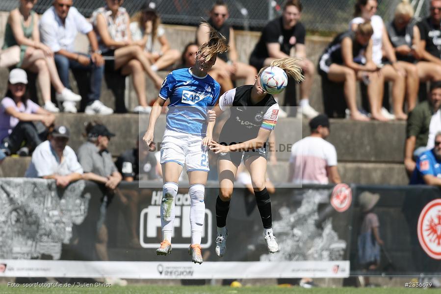 Sarai Linder, Sportgelände, Mainaschaff, 07.08.2022, DFB, sport, action, Fussball, August 2022, Saison 2022/2023, Am Eller, Freundschaftsspiele, Frauen, Eintracht in der Region, TSG, SGE, TSG Hoffenheim, Eintracht Frankfurt - Bild-ID: 2336679