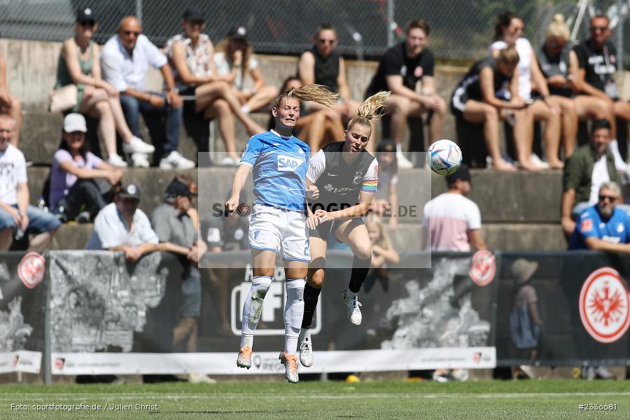 Sarai Linder, Sportgelände, Mainaschaff, 07.08.2022, DFB, sport, action, Fussball, August 2022, Saison 2022/2023, Am Eller, Freundschaftsspiele, Frauen, Eintracht in der Region, TSG, SGE, TSG Hoffenheim, Eintracht Frankfurt - Bild-ID: 2336681 Sarai Linder, Sportgelände, Mainaschaff, 07.08.2022, DFB, sport, action, Fussball, August 2022, Saison 2022/2023, Am Eller, Freundschaftsspiele, Frauen, Eintracht in der Region, TSG, SGE, TSG Hoffenheim, Eintracht Frankfurt - Bild-ID: 2336681