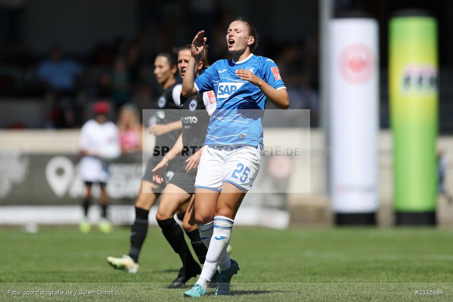 Melissa Kössler, Sportgelände, Mainaschaff, 07.08.2022, DFB, sport, action, Fussball, August 2022, Saison 2022/2023, Am Eller, Freundschaftsspiele, Frauen, Eintracht in der Region, TSG, SGE, TSG Hoffenheim, Eintracht Frankfurt - Bild-ID: 2336689 Melissa Kössler, Sportgelände, Mainaschaff, 07.08.2022, DFB, sport, action, Fussball, August 2022, Saison 2022/2023, Am Eller, Freundschaftsspiele, Frauen, Eintracht in der Region, TSG, SGE, TSG Hoffenheim, Eintracht Frankfurt - Bild-ID: 2336689