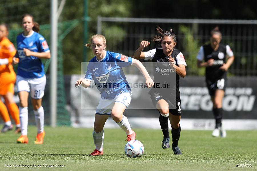 Linette Hofmann, Sportgelände, Mainaschaff, 07.08.2022, DFB, sport, action, Fussball, August 2022, Saison 2022/2023, Am Eller, Freundschaftsspiele, Frauen, Eintracht in der Region, TSG, SGE, TSG Hoffenheim, Eintracht Frankfurt - Bild-ID: 2336700 Linette Hofmann, Sportgelände, Mainaschaff, 07.08.2022, DFB, sport, action, Fussball, August 2022, Saison 2022/2023, Am Eller, Freundschaftsspiele, Frauen, Eintracht in der Region, TSG, SGE, TSG Hoffenheim, Eintracht Frankfurt - Bild-ID: 2336700