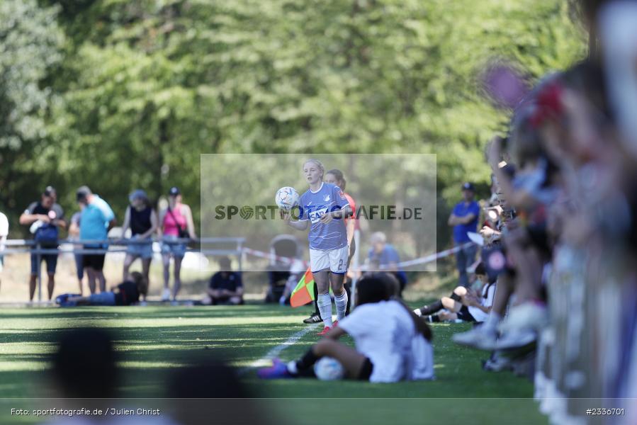 Linette Hofmann, Sportgelände, Mainaschaff, 07.08.2022, DFB, sport, action, Fussball, August 2022, Saison 2022/2023, Am Eller, Freundschaftsspiele, Frauen, Eintracht in der Region, TSG, SGE, TSG Hoffenheim, Eintracht Frankfurt - Bild-ID: 2336701 Linette Hofmann, Sportgelände, Mainaschaff, 07.08.2022, DFB, sport, action, Fussball, August 2022, Saison 2022/2023, Am Eller, Freundschaftsspiele, Frauen, Eintracht in der Region, TSG, SGE, TSG Hoffenheim, Eintracht Frankfurt - Bild-ID: 2336701