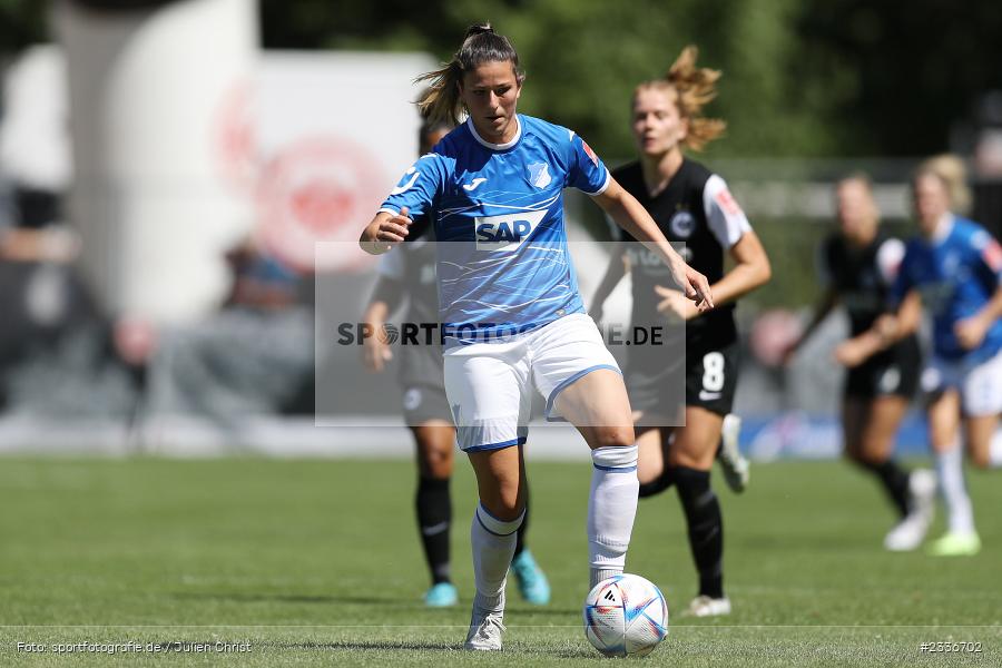 Chantal Hagel, Sportgelände, Mainaschaff, 07.08.2022, DFB, sport, action, Fussball, August 2022, Saison 2022/2023, Am Eller, Freundschaftsspiele, Frauen, Eintracht in der Region, TSG, SGE, TSG Hoffenheim, Eintracht Frankfurt - Bild-ID: 2336702 Chantal Hagel, Sportgelände, Mainaschaff, 07.08.2022, DFB, sport, action, Fussball, August 2022, Saison 2022/2023, Am Eller, Freundschaftsspiele, Frauen, Eintracht in der Region, TSG, SGE, TSG Hoffenheim, Eintracht Frankfurt - Bild-ID: 2336702