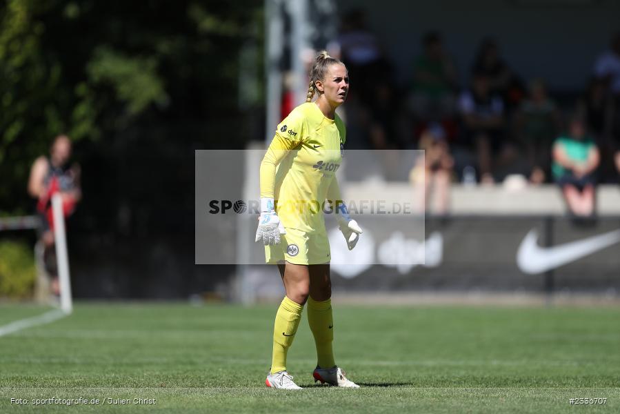 Cara Bösl, Sportgelände, Mainaschaff, 07.08.2022, DFB, sport, action, Fussball, August 2022, Saison 2022/2023, Am Eller, Freundschaftsspiele, Frauen, Eintracht in der Region, TSG, SGE, TSG Hoffenheim, Eintracht Frankfurt - Bild-ID: 2336707