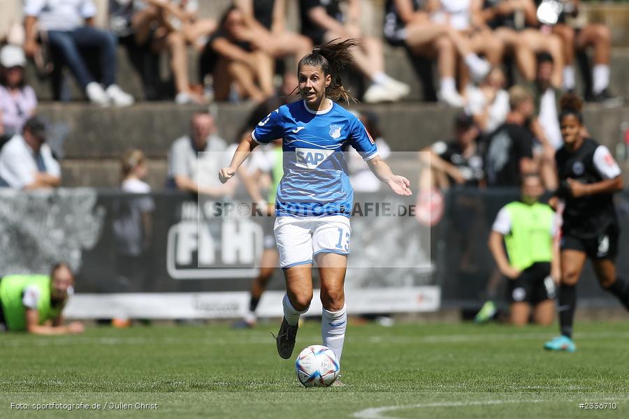 Isabella Hartig, Sportgelände, Mainaschaff, 07.08.2022, DFB, sport, action, Fussball, August 2022, Saison 2022/2023, Am Eller, Freundschaftsspiele, Frauen, Eintracht in der Region, TSG, SGE, TSG Hoffenheim, Eintracht Frankfurt - Bild-ID: 2336710 Isabella Hartig, Sportgelände, Mainaschaff, 07.08.2022, DFB, sport, action, Fussball, August 2022, Saison 2022/2023, Am Eller, Freundschaftsspiele, Frauen, Eintracht in der Region, TSG, SGE, TSG Hoffenheim, Eintracht Frankfurt - Bild-ID: 2336710