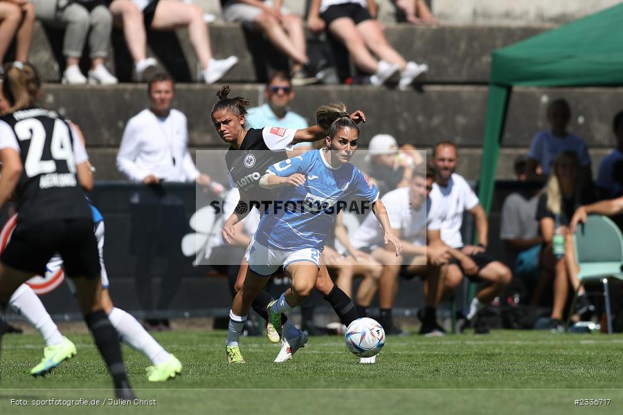Ereleta Memeti, Sportgelände, Mainaschaff, 07.08.2022, DFB, sport, action, Fussball, August 2022, Saison 2022/2023, Am Eller, Freundschaftsspiele, Frauen, Eintracht in der Region, TSG, SGE, TSG Hoffenheim, Eintracht Frankfurt - Bild-ID: 2336717 Ereleta Memeti, Sportgelände, Mainaschaff, 07.08.2022, DFB, sport, action, Fussball, August 2022, Saison 2022/2023, Am Eller, Freundschaftsspiele, Frauen, Eintracht in der Region, TSG, SGE, TSG Hoffenheim, Eintracht Frankfurt - Bild-ID: 2336717