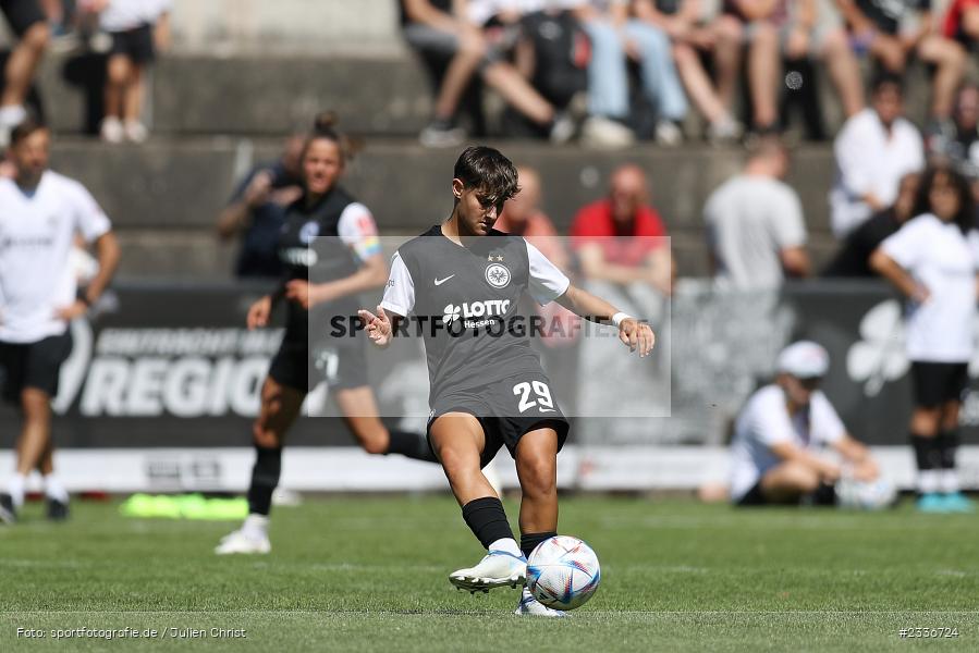 Dilara Acikgöz, Sportgelände, Mainaschaff, 07.08.2022, DFB, sport, action, Fussball, August 2022, Saison 2022/2023, Am Eller, Freundschaftsspiele, Frauen, Eintracht in der Region, TSG, SGE, TSG Hoffenheim, Eintracht Frankfurt - Bild-ID: 2336724 Dilara Acikgöz, Sportgelände, Mainaschaff, 07.08.2022, DFB, sport, action, Fussball, August 2022, Saison 2022/2023, Am Eller, Freundschaftsspiele, Frauen, Eintracht in der Region, TSG, SGE, TSG Hoffenheim, Eintracht Frankfurt - Bild-ID: 2336724