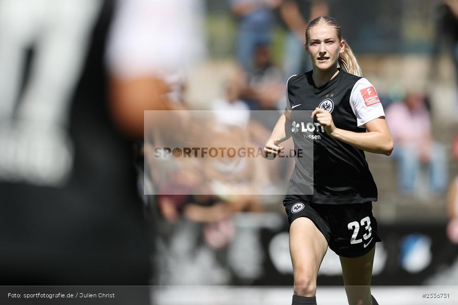 Camilla Küver, Sportgelände, Mainaschaff, 07.08.2022, DFB, sport, action, Fussball, August 2022, Saison 2022/2023, Am Eller, Freundschaftsspiele, Frauen, Eintracht in der Region, TSG, SGE, TSG Hoffenheim, Eintracht Frankfurt - Bild-ID: 2336731 Camilla Küver, Sportgelände, Mainaschaff, 07.08.2022, DFB, sport, action, Fussball, August 2022, Saison 2022/2023, Am Eller, Freundschaftsspiele, Frauen, Eintracht in der Region, TSG, SGE, TSG Hoffenheim, Eintracht Frankfurt - Bild-ID: 2336731
