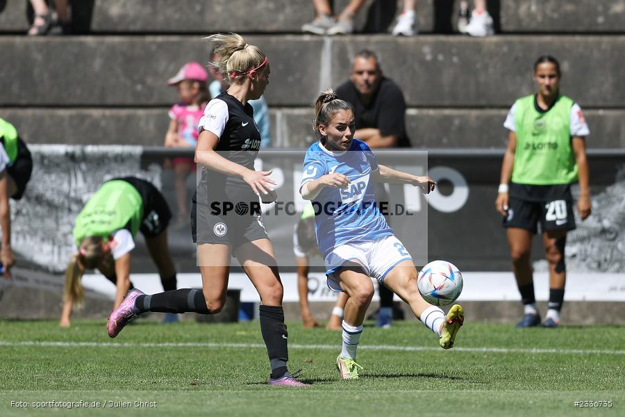 Ereleta Memeti, Sportgelände, Mainaschaff, 07.08.2022, DFB, sport, action, Fussball, August 2022, Saison 2022/2023, Am Eller, Freundschaftsspiele, Frauen, Eintracht in der Region, TSG, SGE, TSG Hoffenheim, Eintracht Frankfurt - Bild-ID: 2336735 Ereleta Memeti, Sportgelände, Mainaschaff, 07.08.2022, DFB, sport, action, Fussball, August 2022, Saison 2022/2023, Am Eller, Freundschaftsspiele, Frauen, Eintracht in der Region, TSG, SGE, TSG Hoffenheim, Eintracht Frankfurt - Bild-ID: 2336735