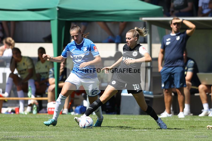 Melissa Kössler, Sportgelände, Mainaschaff, 07.08.2022, DFB, sport, action, Fussball, August 2022, Saison 2022/2023, Am Eller, Freundschaftsspiele, Frauen, Eintracht in der Region, TSG, SGE, TSG Hoffenheim, Eintracht Frankfurt - Bild-ID: 2336740 Melissa Kössler, Sportgelände, Mainaschaff, 07.08.2022, DFB, sport, action, Fussball, August 2022, Saison 2022/2023, Am Eller, Freundschaftsspiele, Frauen, Eintracht in der Region, TSG, SGE, TSG Hoffenheim, Eintracht Frankfurt - Bild-ID: 2336740