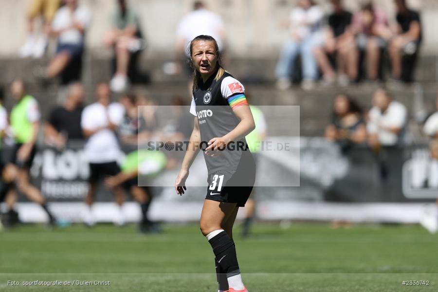 Tanja Pawollek, Sportgelände, Mainaschaff, 07.08.2022, DFB, sport, action, Fussball, August 2022, Saison 2022/2023, Am Eller, Freundschaftsspiele, Frauen, Eintracht in der Region, TSG, SGE, TSG Hoffenheim, Eintracht Frankfurt - Bild-ID: 2336742 Tanja Pawollek, Sportgelände, Mainaschaff, 07.08.2022, DFB, sport, action, Fussball, August 2022, Saison 2022/2023, Am Eller, Freundschaftsspiele, Frauen, Eintracht in der Region, TSG, SGE, TSG Hoffenheim, Eintracht Frankfurt - Bild-ID: 2336742