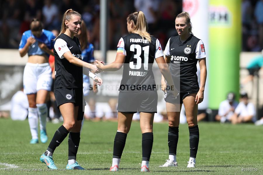 Lara Prasnikar, Sportgelände, Mainaschaff, 07.08.2022, DFB, sport, action, Fussball, August 2022, Saison 2022/2023, Am Eller, Freundschaftsspiele, Frauen, Eintracht in der Region, TSG, SGE, TSG Hoffenheim, Eintracht Frankfurt - Bild-ID: 2336756