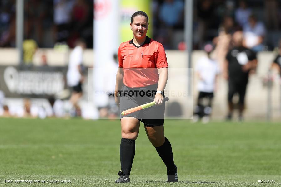Lea-Sophie Busch, Sportgelände, Mainaschaff, 07.08.2022, DFB, sport, action, Fussball, August 2022, Saison 2022/2023, Am Eller, Freundschaftsspiele, Frauen, Eintracht in der Region, TSG, SGE, TSG Hoffenheim, Eintracht Frankfurt - Bild-ID: 2336757