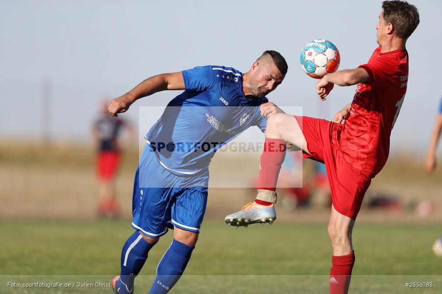 Henrik Greiner, Michael Pfandler, Sportgelände, Röttbach, 07.08.2022, BFV, sport, action, Fussball, August 2022, Saison 2022/2023, SPG, TSV, TBB, Rothaus Kreispokal TBB, SpG Schwabhausen/Windischbuch, TSV Kreuzwertheim - Bild-ID: 2336783