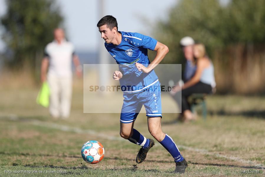 Adrian Redondo, Sportgelände, Röttbach, 07.08.2022, BFV, sport, action, Fussball, August 2022, Saison 2022/2023, SPG, TSV, TBB, Rothaus Kreispokal TBB, SpG Schwabhausen/Windischbuch, TSV Kreuzwertheim - Bild-ID: 2336787
