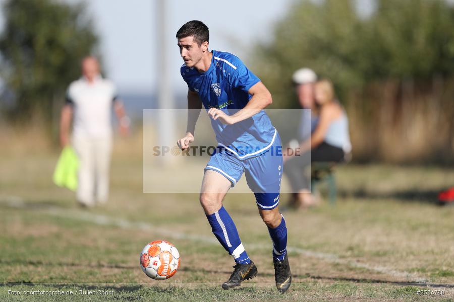 Adrian Redondo, Sportgelände, Röttbach, 07.08.2022, BFV, sport, action, Fussball, August 2022, Saison 2022/2023, SPG, TSV, TBB, Rothaus Kreispokal TBB, SpG Schwabhausen/Windischbuch, TSV Kreuzwertheim - Bild-ID: 2336788