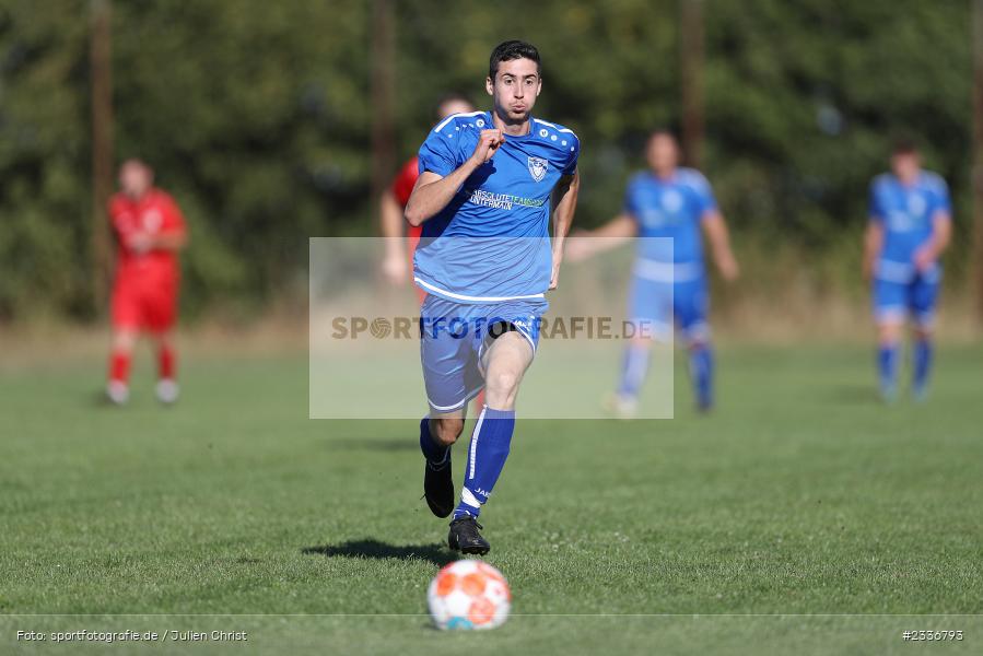 Adrian Redondo, Sportgelände, Röttbach, 07.08.2022, BFV, sport, action, Fussball, August 2022, Saison 2022/2023, SPG, TSV, TBB, Rothaus Kreispokal TBB, SpG Schwabhausen/Windischbuch, TSV Kreuzwertheim - Bild-ID: 2336793