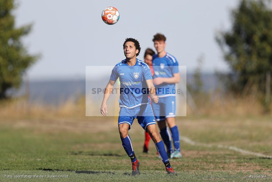 Nicholas König, Sportgelände, Röttbach, 07.08.2022, BFV, sport, action, Fussball, August 2022, Saison 2022/2023, SPG, TSV, TBB, Rothaus Kreispokal TBB, SpG Schwabhausen/Windischbuch, TSV Kreuzwertheim - Bild-ID: 2336794