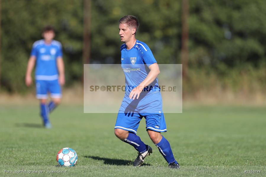 Christian Roth, Sportgelände, Röttbach, 07.08.2022, BFV, sport, action, Fussball, August 2022, Saison 2022/2023, SPG, TSV, TBB, Rothaus Kreispokal TBB, SpG Schwabhausen/Windischbuch, TSV Kreuzwertheim - Bild-ID: 2336799