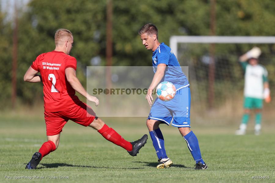 Christian Roth, Sportgelände, Röttbach, 07.08.2022, BFV, sport, action, Fussball, August 2022, Saison 2022/2023, SPG, TSV, TBB, Rothaus Kreispokal TBB, SpG Schwabhausen/Windischbuch, TSV Kreuzwertheim - Bild-ID: 2336803
