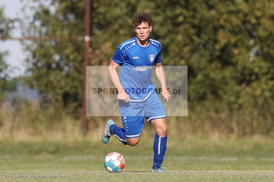 Daniel Lemmen, Sportgelände, Röttbach, 07.08.2022, BFV, sport, action, Fussball, August 2022, Saison 2022/2023, SPG, TSV, TBB, Rothaus Kreispokal TBB, SpG Schwabhausen/Windischbuch, TSV Kreuzwertheim - Bild-ID: 2336815