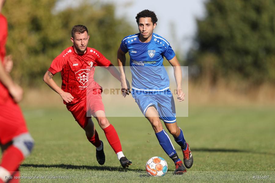 Nicholas König, Sportgelände, Röttbach, 07.08.2022, BFV, sport, action, Fussball, August 2022, Saison 2022/2023, SPG, TSV, TBB, Rothaus Kreispokal TBB, SpG Schwabhausen/Windischbuch, TSV Kreuzwertheim - Bild-ID: 2336817
