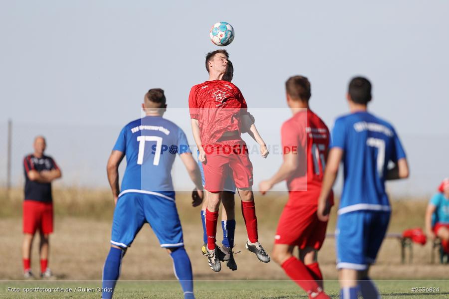 Kevin Ritter, Sportgelände, Röttbach, 07.08.2022, BFV, sport, action, Fussball, August 2022, Saison 2022/2023, SPG, TSV, TBB, Rothaus Kreispokal TBB, SpG Schwabhausen/Windischbuch, TSV Kreuzwertheim - Bild-ID: 2336824