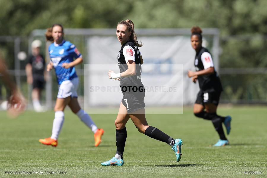 Lara Prasnikar, Sportgelände, Mainaschaff, 07.08.2022, DFB, sport, action, Fussball, August 2022, Saison 2022/2023, Am Eller, Freundschaftsspiele, Frauen, Eintracht in der Region, TSG, SGE, TSG Hoffenheim, Eintracht Frankfurt - Bild-ID: 2336880