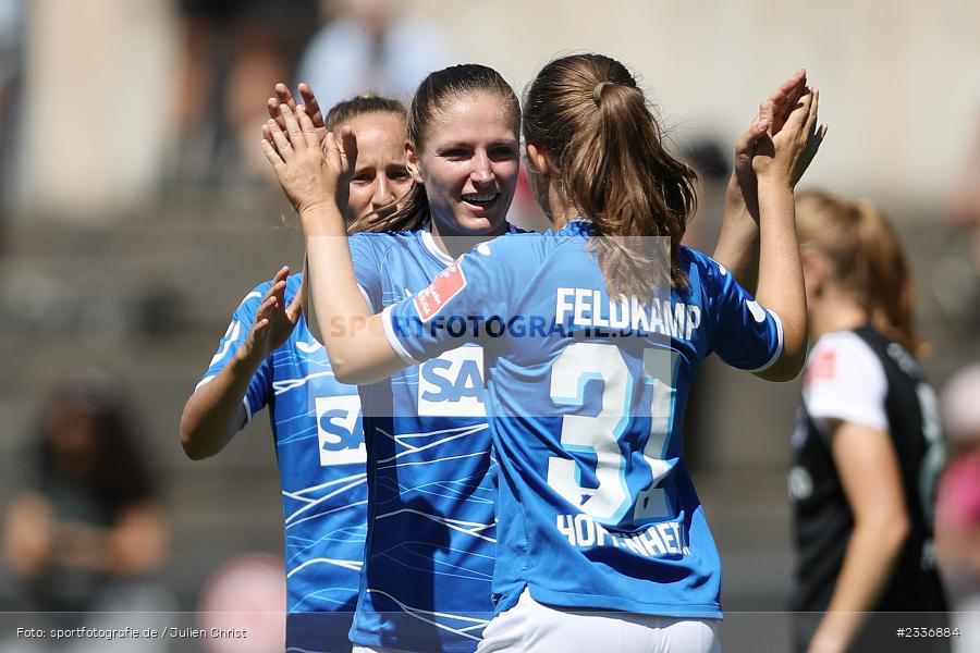 Melissa Kössler, Sportgelände, Mainaschaff, 07.08.2022, DFB, sport, action, Fussball, August 2022, Saison 2022/2023, Am Eller, Freundschaftsspiele, Frauen, Eintracht in der Region, TSG, SGE, TSG Hoffenheim, Eintracht Frankfurt - Bild-ID: 2336884